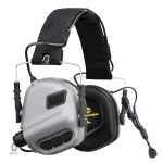 Casque anti-bruit gris pour une isolation sonore optimale