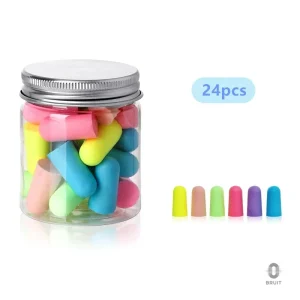 Bouchons anti bruit en silicone, idéal pour le sommeil paisible