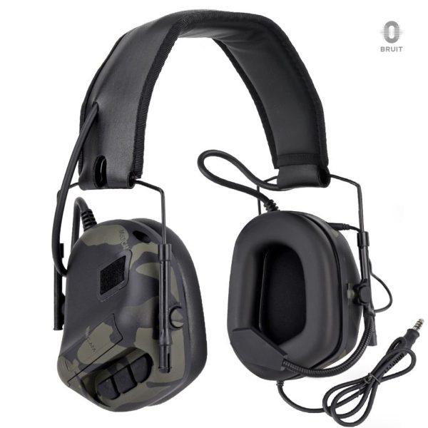 Casque actif anti-bruit pour tir