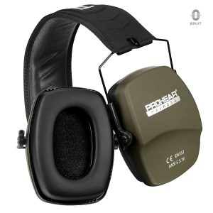 Casque de protection auditive, idéal pour les activités de tir
