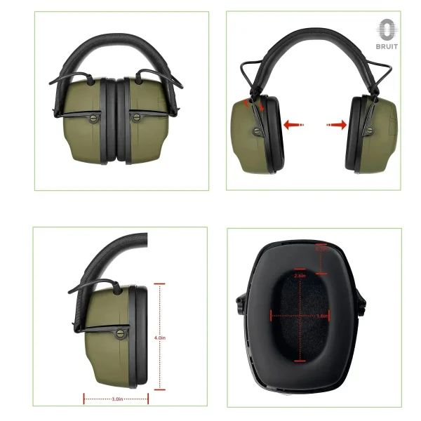 Équipement audio anti-bruit conçu pour les opérations militaires