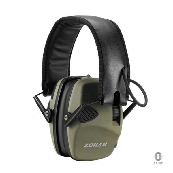 Casque anti-bruit avec lunettes de protection intégrées