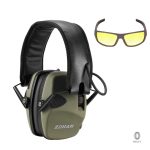 Casque de protection auditive avec lunettes pour confort optimal