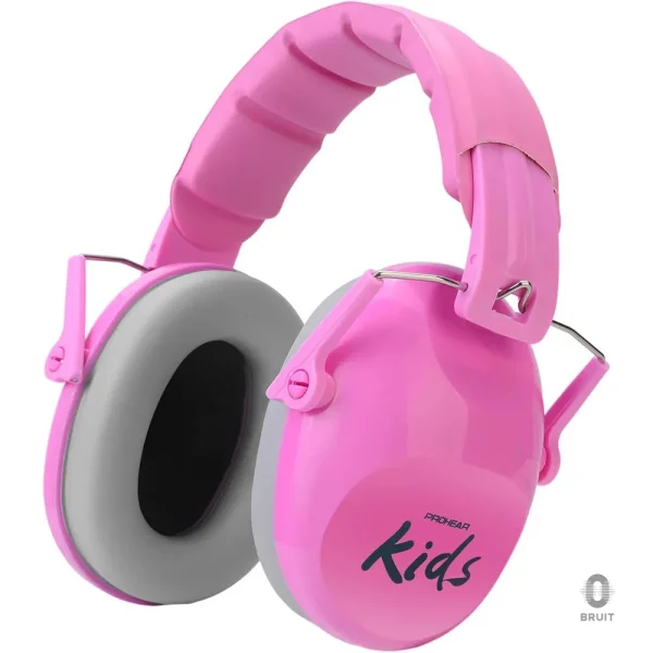 Casque anti bruit pour bébé fille, protection auditive douce