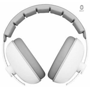 Casque anti-bruit blanc pour une immersion sonore optimale