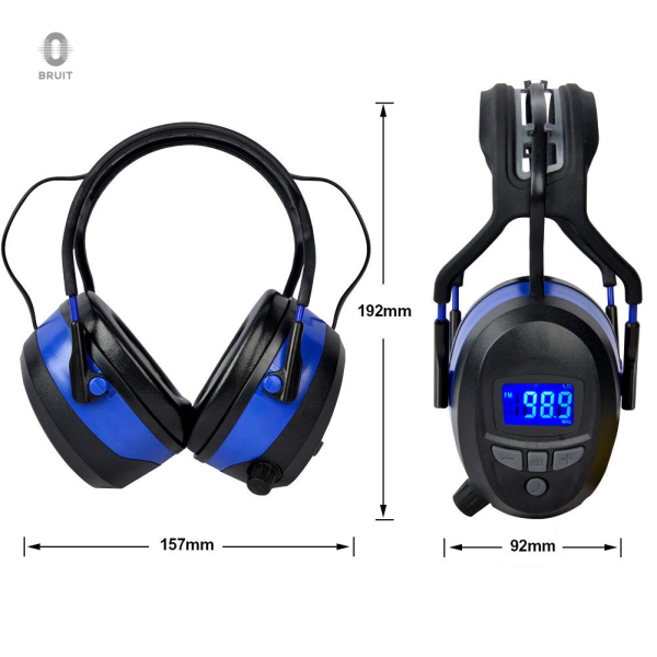 Casque anti-bruit sans fil, conçu pour une écoute confortable