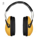Casque anti-bruit jaune pour une protection auditive efficace