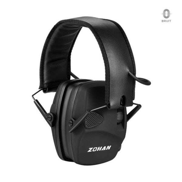 Casque anti-bruit noir pour une immersion sonore optimale