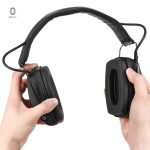 Casque de réduction de bruit noir, confort et silence garantis