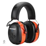 Casque Anti-Bruit Orange pour une protection auditive efficace