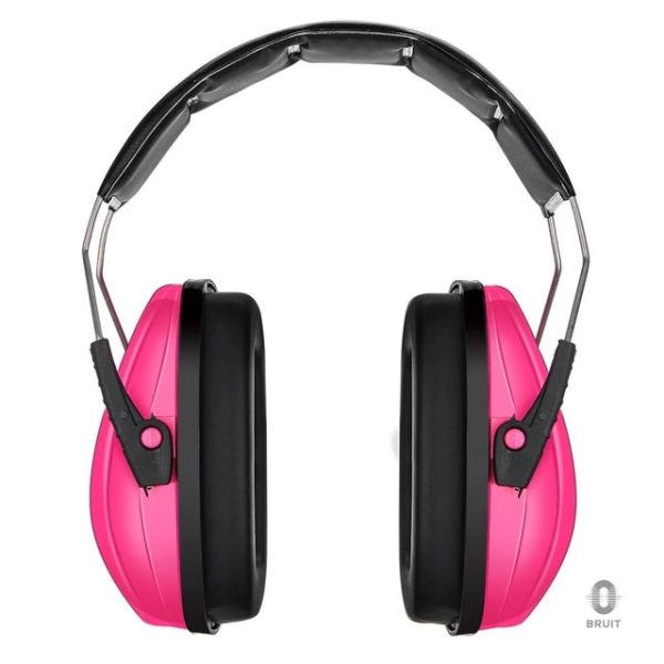 Casque anti-bruit pour fille, protection auditive colorée