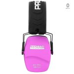 Casque rose isolant les bruits extérieurs