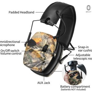 Casque de protection auditive pour environnement bruyant