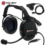 Casque de sécurité pour une utilisation avec talkie walkie