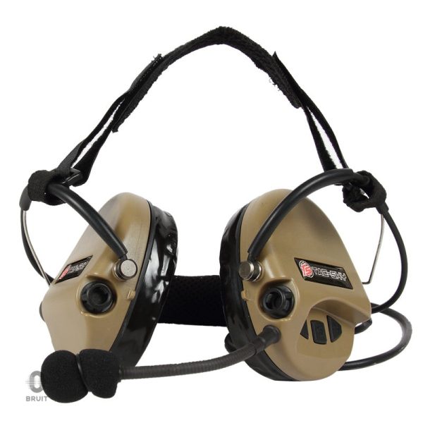 Casque pour environnement bruyant avec talkie walkie