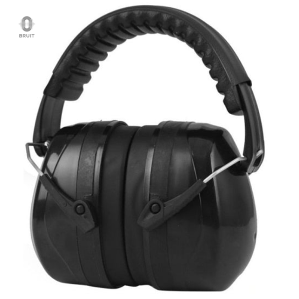 Casque anti bruit tir noir
