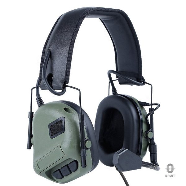 Casque de tir électronique anti-bruit pour protection auditive