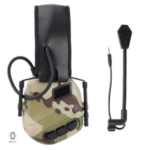 Casque de chasse avec protection auditive intégrée