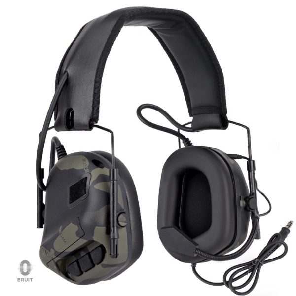 Casque anti-bruit électronique pour le tir