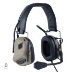 Casque anti-bruit électronique pour protection auditive