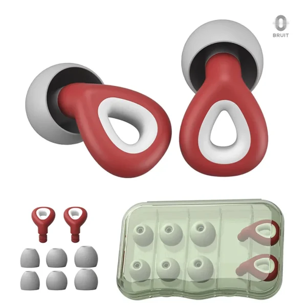 Bouchons d'oreilles anti bruit, confort optimal pour le sommeil